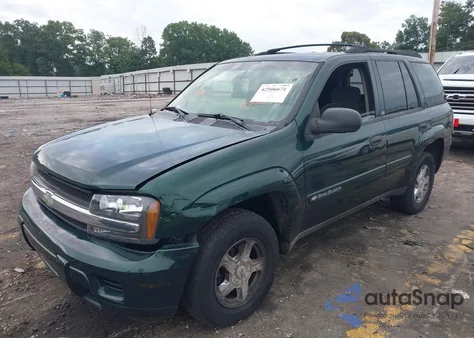 2002 Chevrolet Trailblazer Ls z USA, uszkodzony, nr VIN 1GNDS13S422238687